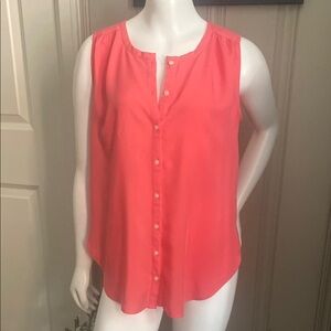 Loft Sleeveless Top Size XS Petite EUC